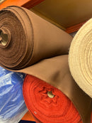 Super Techno Scuba Fabric - Brown - 2mm Neoprene Scuba Spandex Fabric Sold By Yard