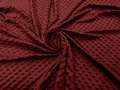 60" Minky Fur 3.mm Pile Fabric - Soft Blanket Minky Dot Fabric by the Yard (Pick Color)