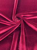 Glitter Stretch Velvet Fabric - 58"/60 Stretch Shimmer Glitter Velvet Fabric By Yard