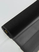 Illusion Mesh Sheer Fabric - Black - 60" Wide Illusion Mesh Fabric Sold By The Yard