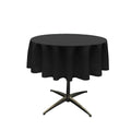 58" Solid Round Tablecloth - Over Lay Round Table Cover for Events Available in Different Sizes