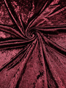 Crushed Stretch Panne Velvet Velour Fabric - 58"/60 Stretch Crushed Panne Velvet Fabric By Yard