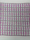 Geometric Stretch Sequin - Fancy Gem Jewel Design on Mesh Pick Color - 25 Yard Roll