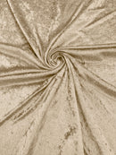 Crushed Stretch Panne Velvet Velour Fabric - 58"/60 Stretch Crushed Panne Velvet Fabric By Yard