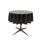 36" Solid Round Tablecloth - Over Lay Round Table Cover for Events Available in Different Sizes