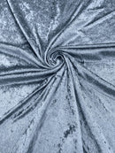 Crushed Stretch Panne Velvet Velour Fabric - 58"/60 Stretch Crushed Panne Velvet Fabric By Yard