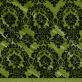 Flocked Taffeta Damask Design - Taffeta with Flocked Velvet Damask Design Sold By Yard