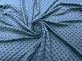 60" Minky Fur 3.mm Pile Fabric - Soft Blanket Minky Dot Fabric by the Yard (Pick Color)
