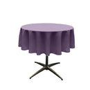 48" Solid Round Tablecloth - Over Lay Round Table Cover for Events Available in Different Sizes