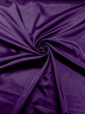 Satin Stretch Silky Fabric - 60" Light Weight Stretch Satin Silky Fabric For Fashion, Decor By Yard