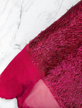 Jac Fashion Design Stretch Sequins - 4 Way Stretch Lace Mesh Sequins Fabric by Yard