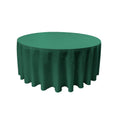 90" Round Drape Solid Tablecloth - Round Full Table Cover 3 Part Stitched Available in 84 Colors