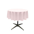 58" Solid Round Tablecloth - Over Lay Round Table Cover for Events Available in Different Sizes