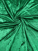 Crushed Stretch Panne Velvet Velour Fabric - 58"/60 Stretch Crushed Panne Velvet Fabric By Yard