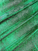 Anaconda Stretch Velvet - 58/60" Stretch Velvet Fabric with Anaconda Snake Print By Yard