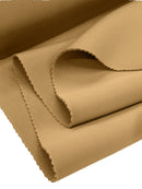 Super Techno Scuba Fabric - Gold - 2mm Neoprene Scuba Spandex Fabric Sold By Yard.