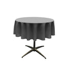 48" Solid Round Tablecloth - Over Lay Round Table Cover for Events Available in Different Sizes