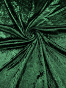Crushed Stretch Panne Velvet Velour Fabric - 58"/60 Stretch Crushed Panne Velvet Fabric By Yard