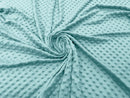 60" Minky Fur 3.mm Pile Fabric - Soft Blanket Minky Dot Fabric by the Yard (Pick Color)
