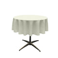 48" Solid Round Tablecloth - Over Lay Round Table Cover for Events Available in Different Sizes