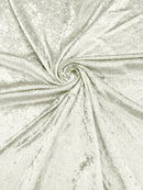 Crushed Stretch Panne Velvet Velour Fabric - 58"/60 Stretch Crushed Panne Velvet Fabric By Yard