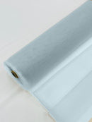 Illusion Mesh Sheer Fabric - Light Blue - 60" Wide Illusion Mesh Fabric Sold By The Yard