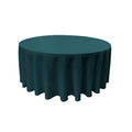 72" Round Drape Solid Tablecloth - Round Full Table Cover 3 Part Stitched Available in 84 Colors