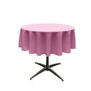 36" Solid Round Tablecloth - Over Lay Round Table Cover for Events Available in Different Sizes