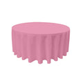 72" Round Drape Solid Tablecloth - Round Full Table Cover 3 Part Stitched Available in 84 Colors