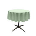 36" Solid Round Tablecloth - Over Lay Round Table Cover for Events Available in Different Sizes