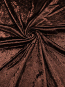 Crushed Stretch Panne Velvet Velour Fabric - 58"/60 Stretch Crushed Panne Velvet Fabric By Yard