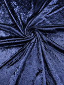 Crushed Stretch Panne Velvet Velour Fabric - 58"/60 Stretch Crushed Panne Velvet Fabric By Yard