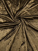 Crushed Stretch Panne Velvet Velour Fabric - 58"/60 Stretch Crushed Panne Velvet Fabric By Yard