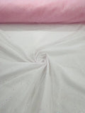 Sparkling Glitter Tulle Fabric - Sparkling Glitter Tulle Mesh Fabric Sold By Yard