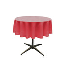 54" Solid Round Tablecloth - Over Lay Round Table Cover for Events Available in Different Sizes