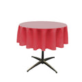 42" Solid Round Tablecloth - Over Lay Round Table Cover for Events Available in Different Sizes