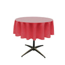 42" Solid Round Tablecloth - Over Lay Round Table Cover for Events Available in Different Sizes
