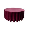 72" Round Drape Solid Tablecloth - Round Full Table Cover 3 Part Stitched Available in 84 Colors