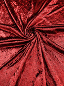 Crushed Stretch Panne Velvet Velour Fabric - 58"/60 Stretch Crushed Panne Velvet Fabric By Yard