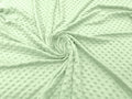 60" Minky Fur 3.mm Pile Fabric - Soft Blanket Minky Dot Fabric by the Yard (Pick Color)