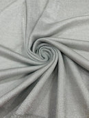 Chain Mesh Shiny Fabric - Silver - Metallic Chainmail Faux Chain Fabric Sold By The Yard