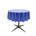 48" Solid Round Tablecloth - Over Lay Round Table Cover for Events Available in Different Sizes