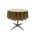 36" Solid Round Tablecloth - Over Lay Round Table Cover for Events Available in Different Sizes