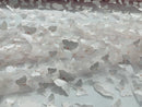 3D Butterfly Design Lace - White / Blush - Embroidered Lace with 3D Butterfly Design By Yard