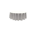 120" Round Tablecloth - Solid Polyester Round Full Table Cover Available in Different Colors