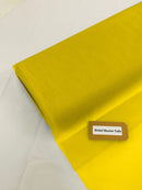 108" Tulle Illusion Fabric - Yellow - Premium Tulle Polyester Fabric Sold By Roll of 50 Yards