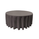 96" Round Drape Solid Tablecloth - Round Full Table Cover 3 Part Stitched Available in 84 Colors