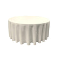 72" Round Drape Solid Tablecloth - Round Full Table Cover 3 Part Stitched Available in 84 Colors