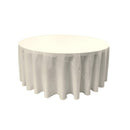 72" Round Drape Solid Tablecloth - Round Full Table Cover 3 Part Stitched Available in 84 Colors