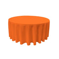 96" Round Drape Solid Tablecloth - Round Full Table Cover 3 Part Stitched Available in 84 Colors